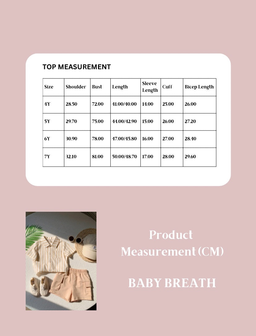 Young Boys Brown & White Summer Set