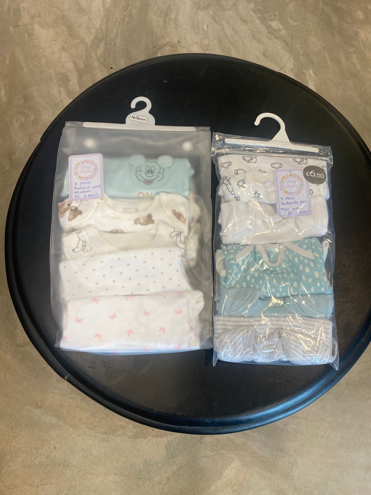 5 Pieces Body Suits Set