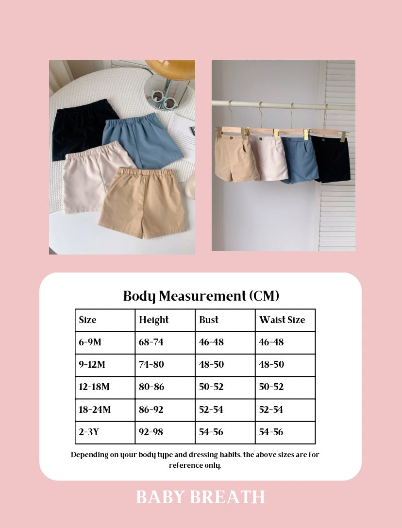 Baby Boys Summer Shorts | 6M-3Y