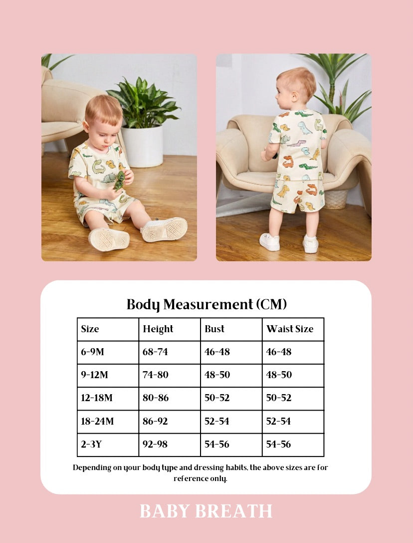 Dino Summer Top & Set | 6M-3Y