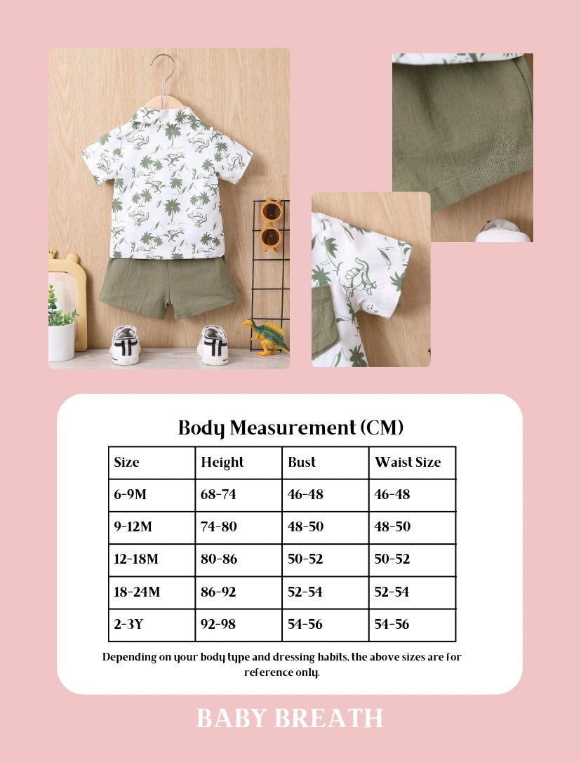 Jurassic Shirt & Top Set | 6M - 3Y