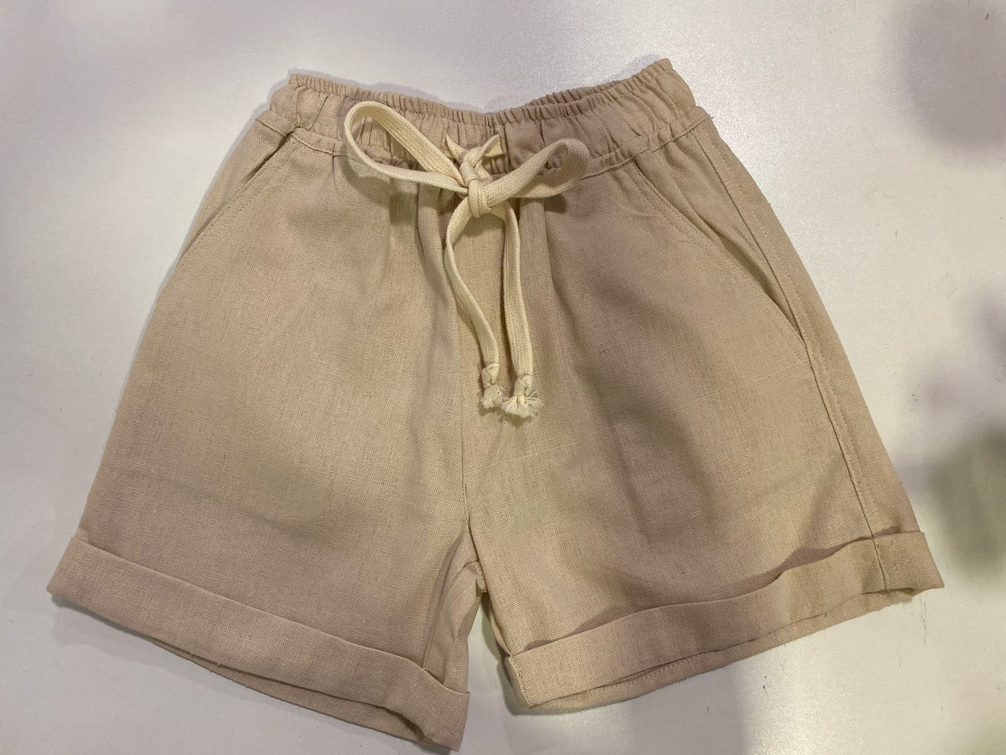 Young Boys Solid Color Shorts