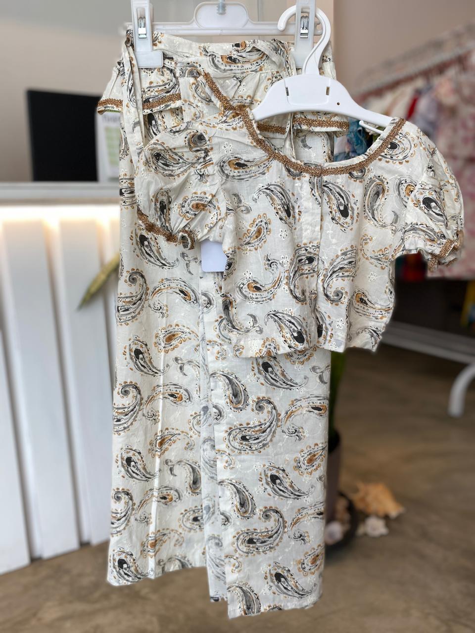 Aurudu Collection |Grey/Copper| 5-6Y