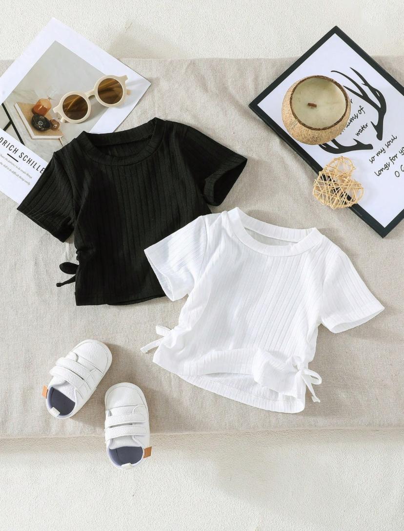 Solid Color Short Sleeve Casual T-Shirt