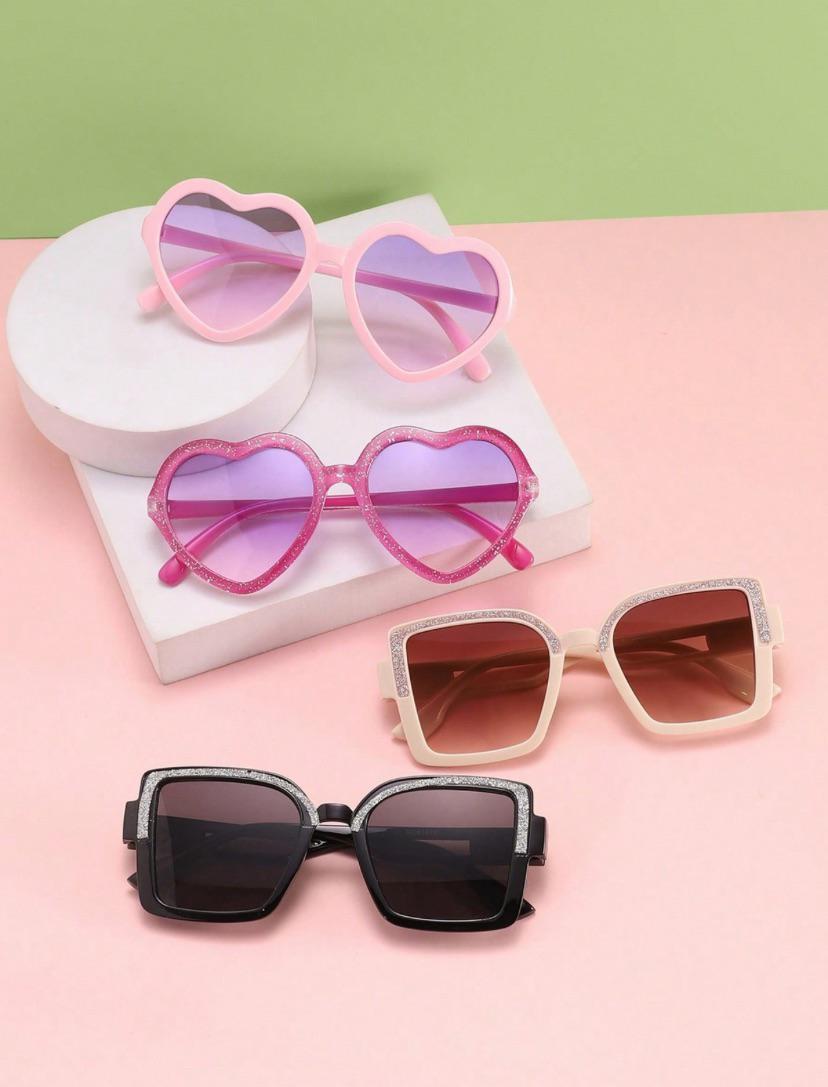 Fine Flash Big Square Frame & Love Frame Shades