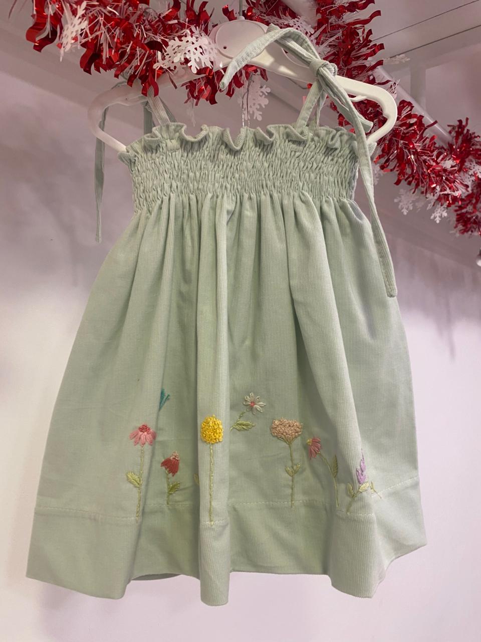 Shells Codroy Embroidery Smoke Dress | 6M