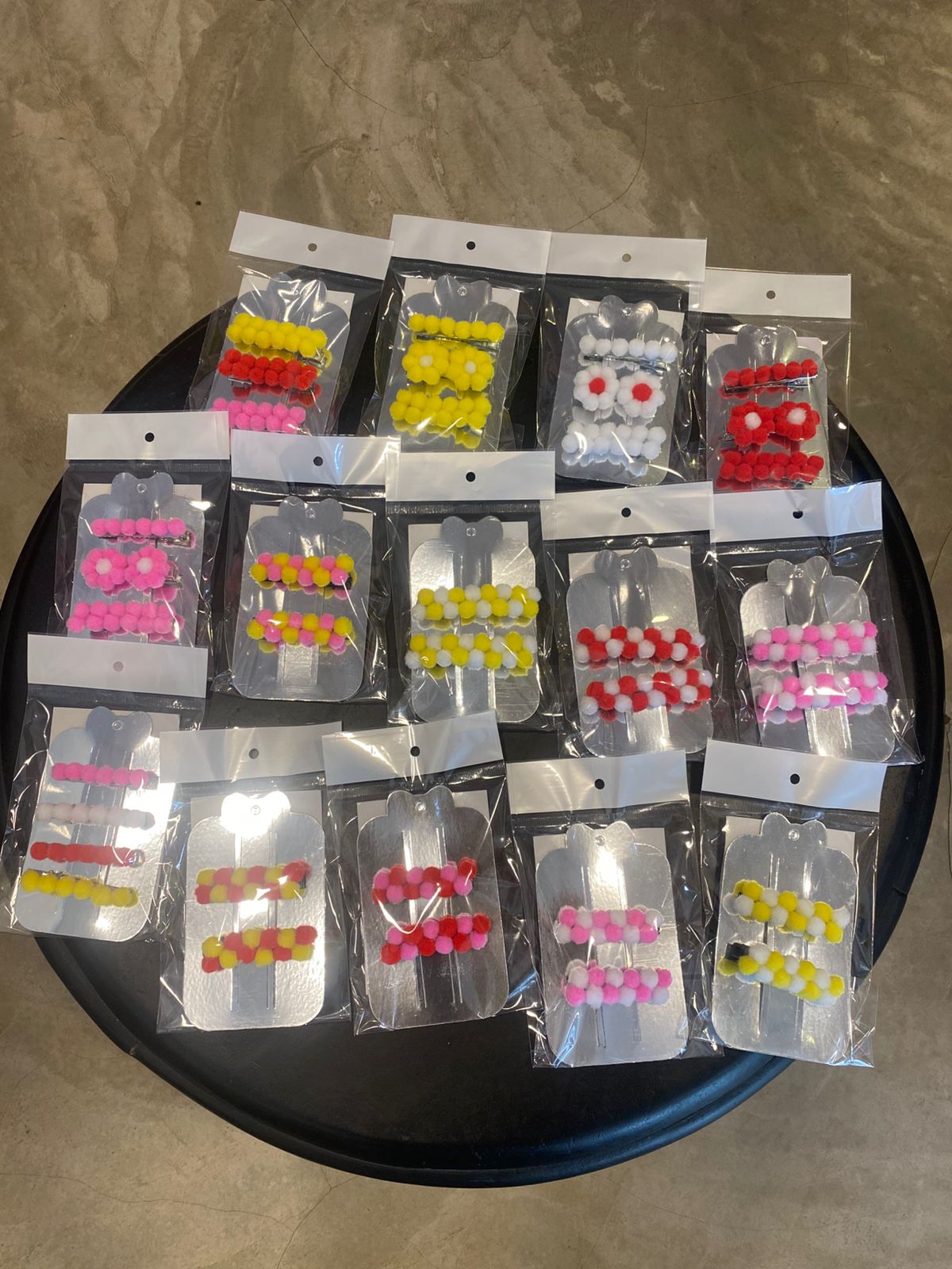 Ezra's Craft Pompom Clips