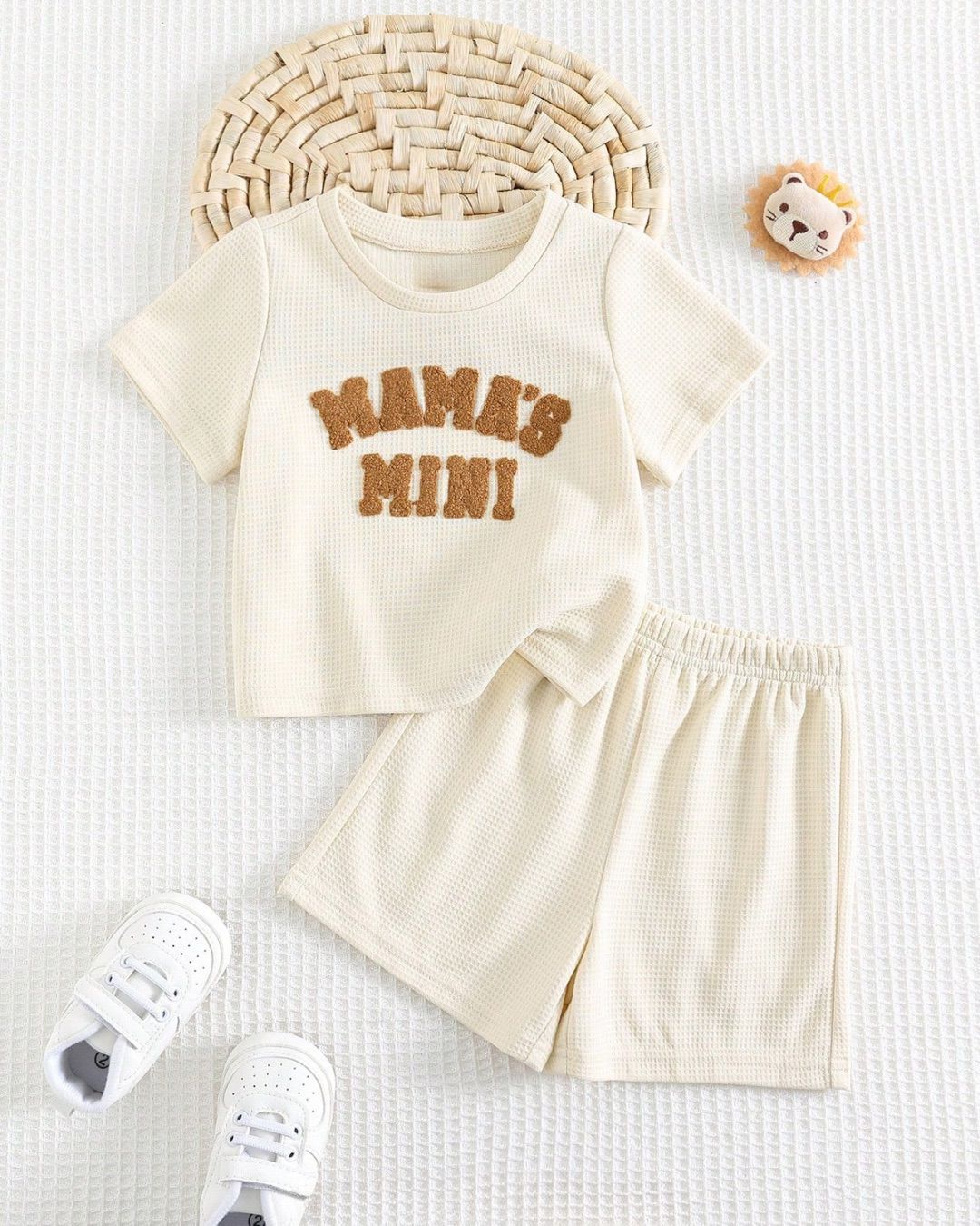 Baby Boys MAMA'S MINI Tee & Short Set | 6M - 24M