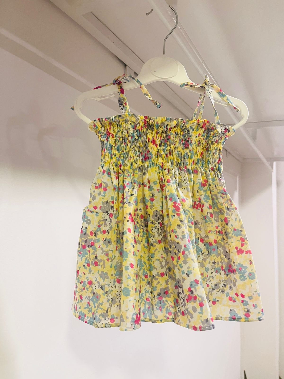 Shells Blue Pink Smoke Dress