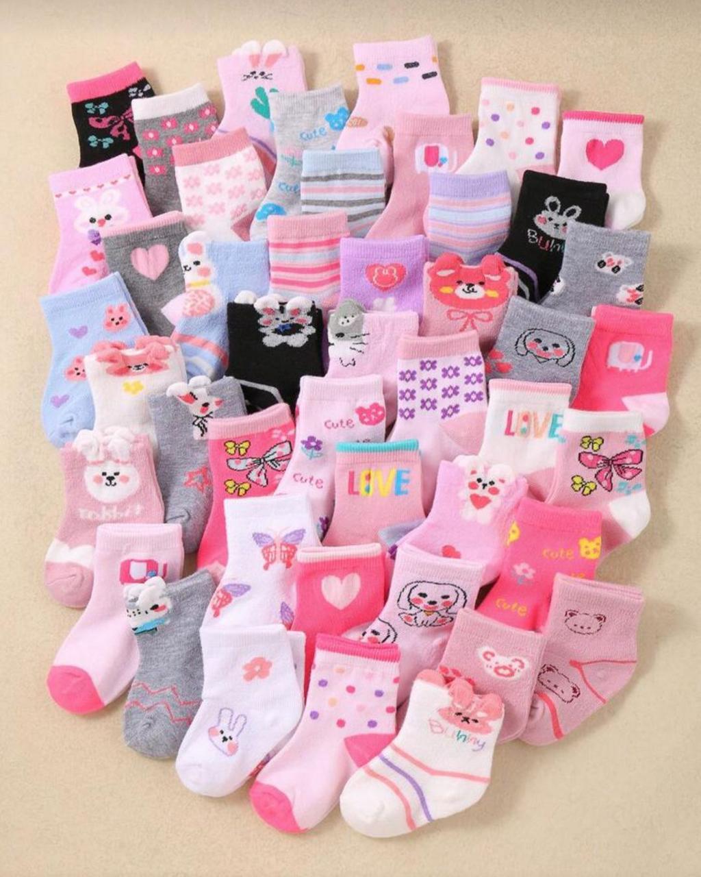 BB Cute Cartoon Themed Mid-Calf Socks