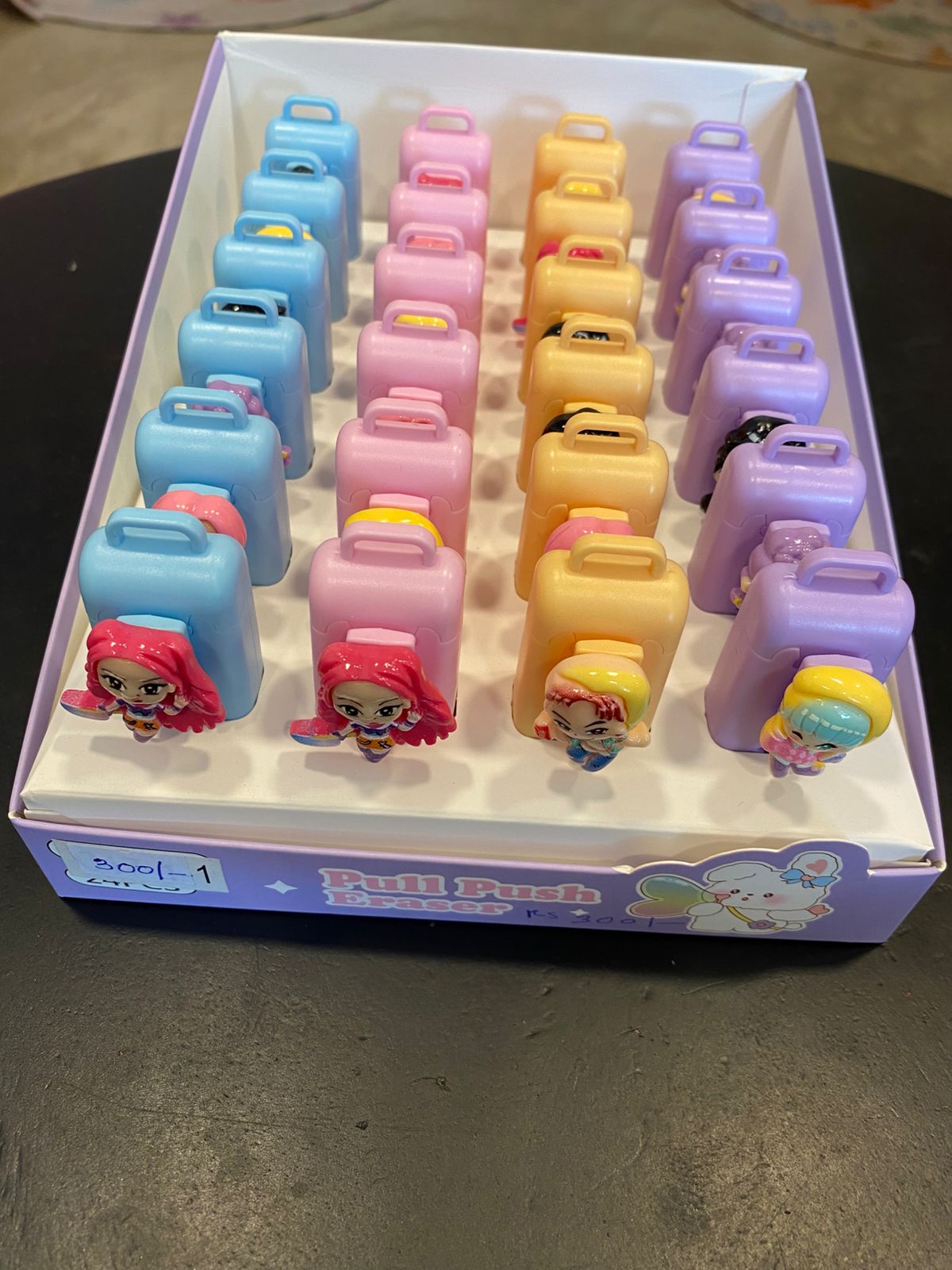 Bee Free Pull Push Eraser