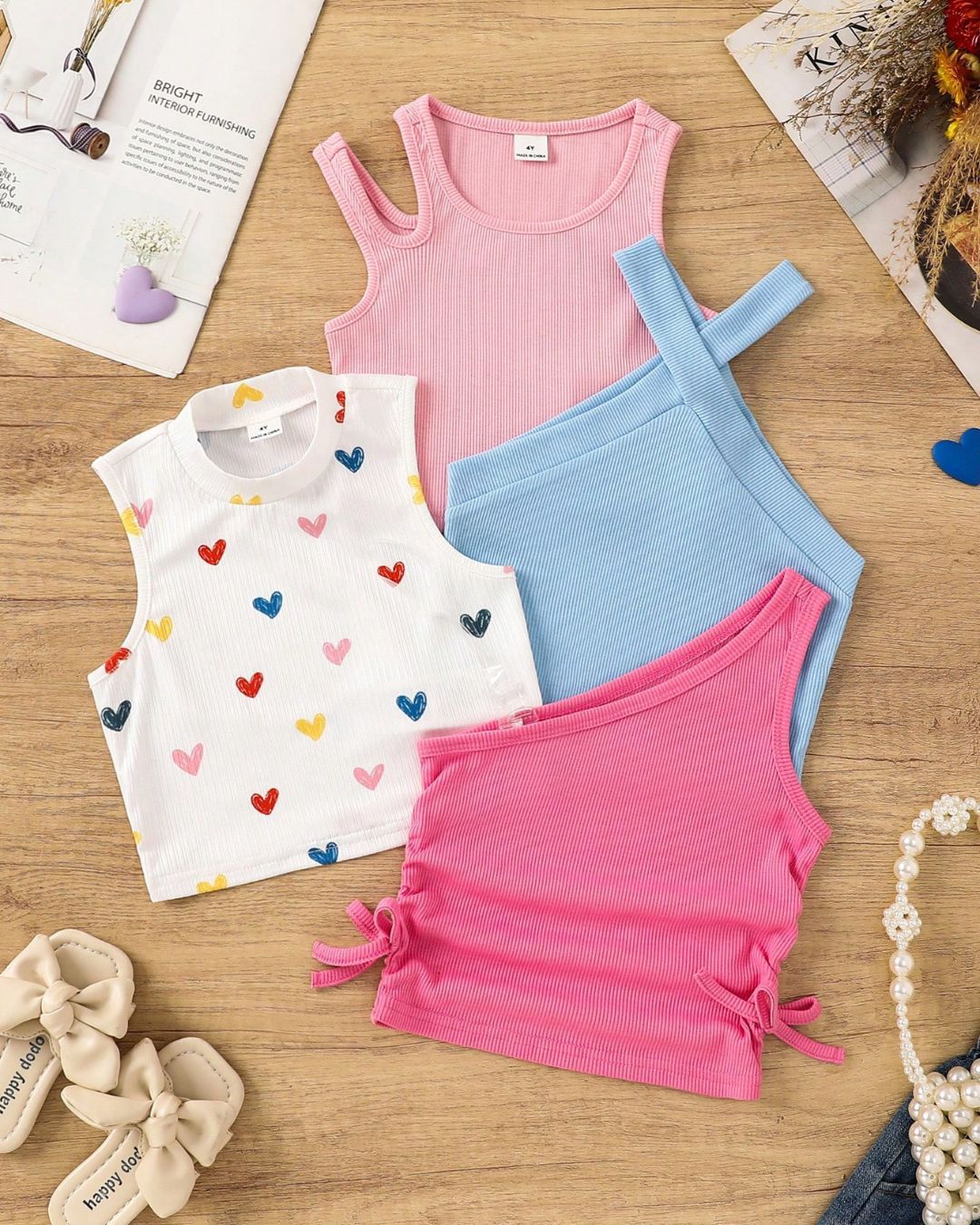 Young Girls Casual Cami Tops | 4Y - 7Y