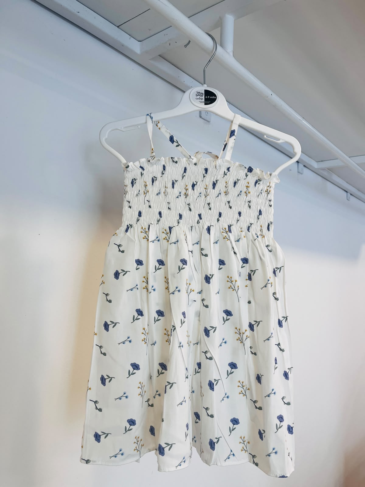 Shells Purple Flower Smoke Dress