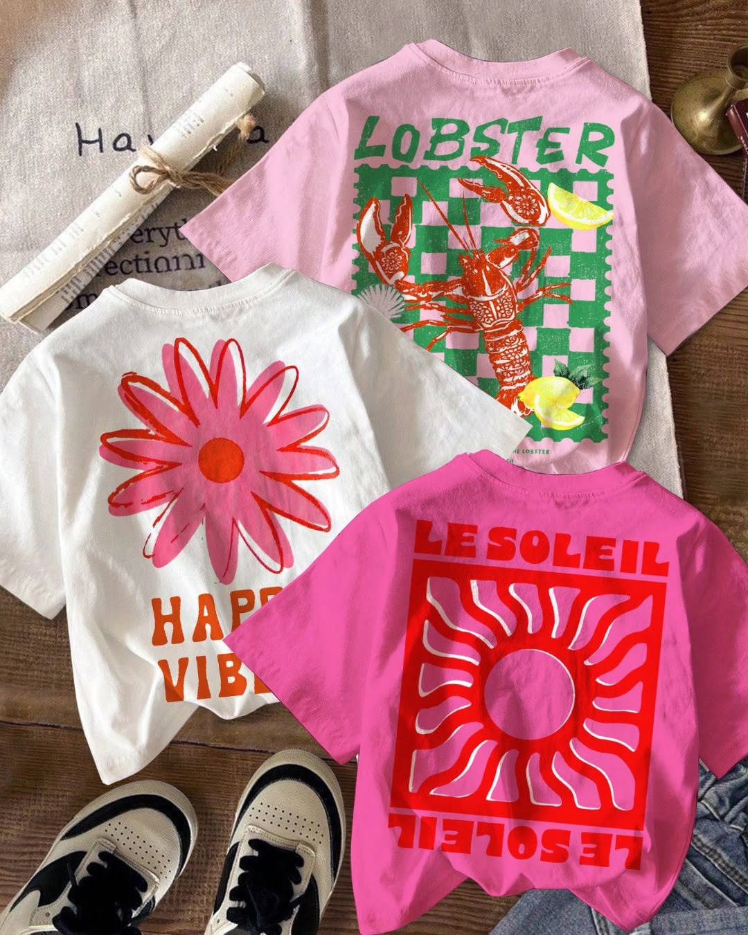 Young Girls Cute Graphic Tees | 4Y - 7Y