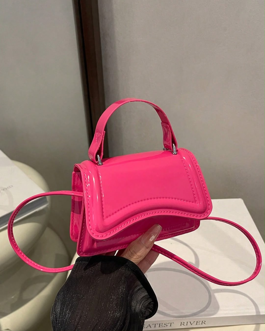 BB Hot Pink Mini Handbag
