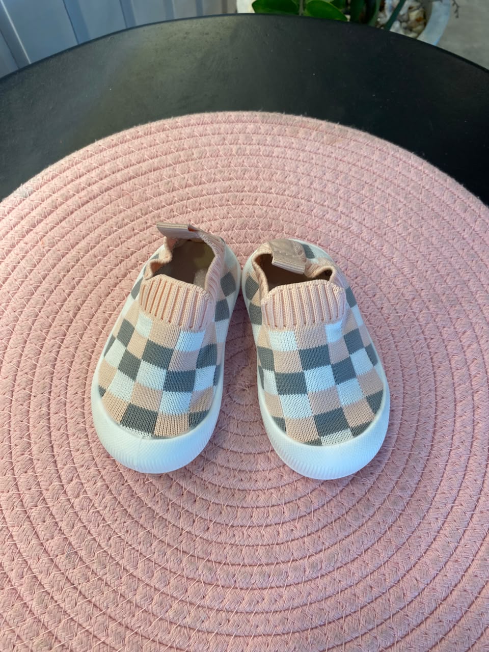 BB Cute Check Pattern Shoes