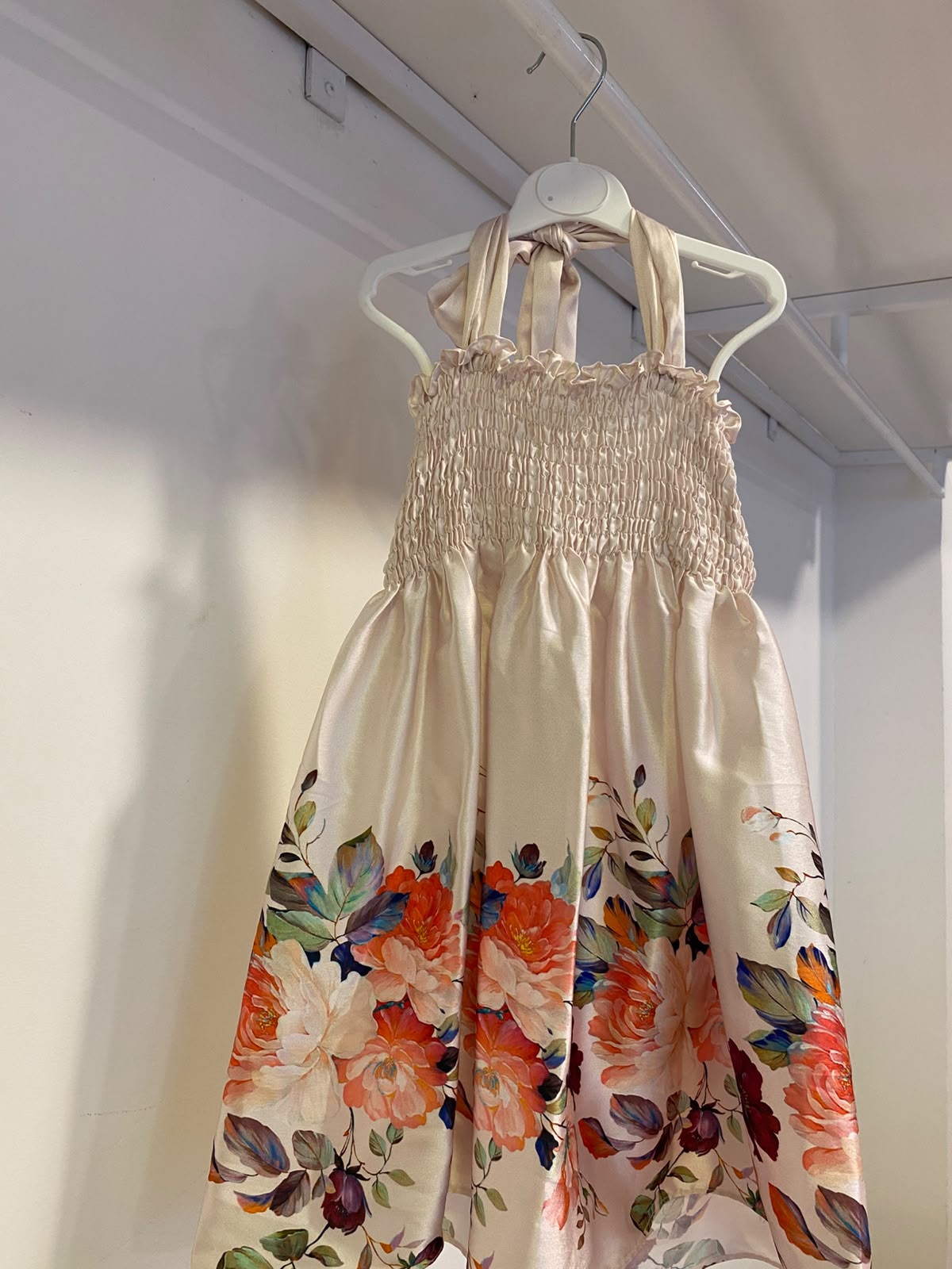 Shells Silk Printed Dress | 3Y