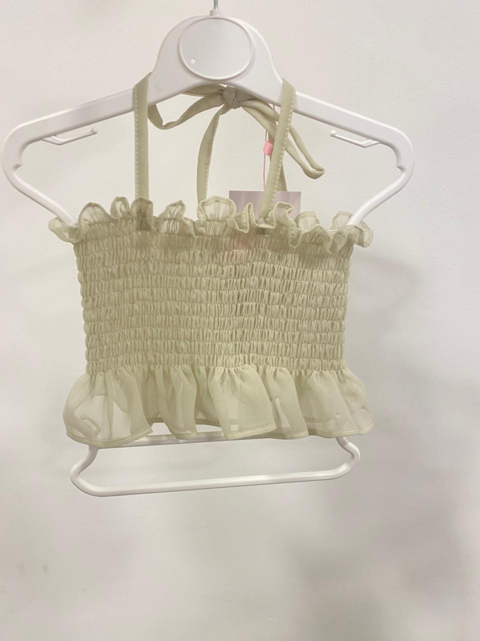 Shells Free Size Smoke Tops