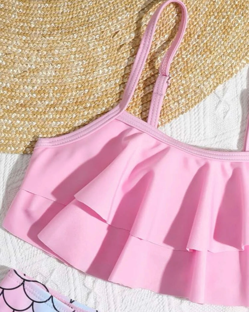Toddler mermaid bikini set