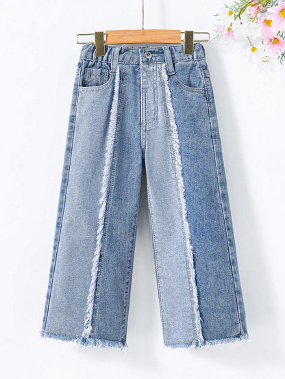 Girls two tone jean [4Y - 7Y]