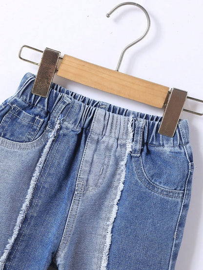 Dark wash two tone jean [6m-3y]