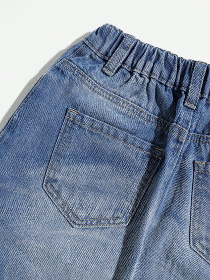 Summer split denim skirt [4y -7y]