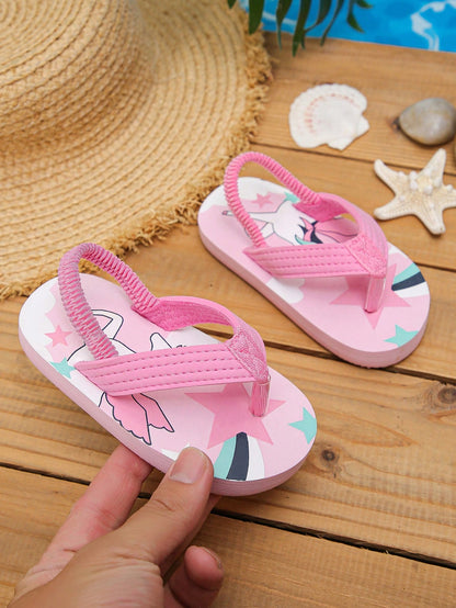 Unicorn splash slippers