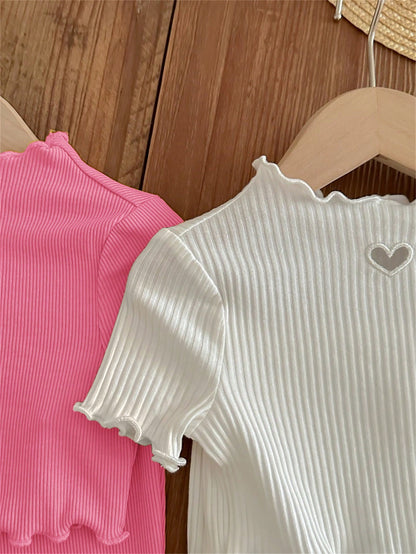 Rib heart shaped set [6m-3y]