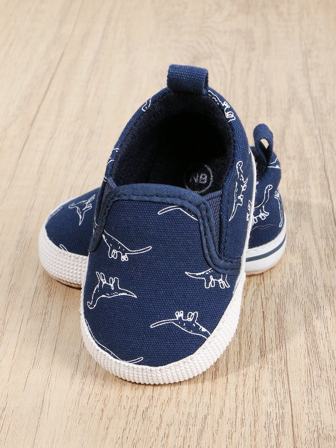 Dino splash canvas shoes