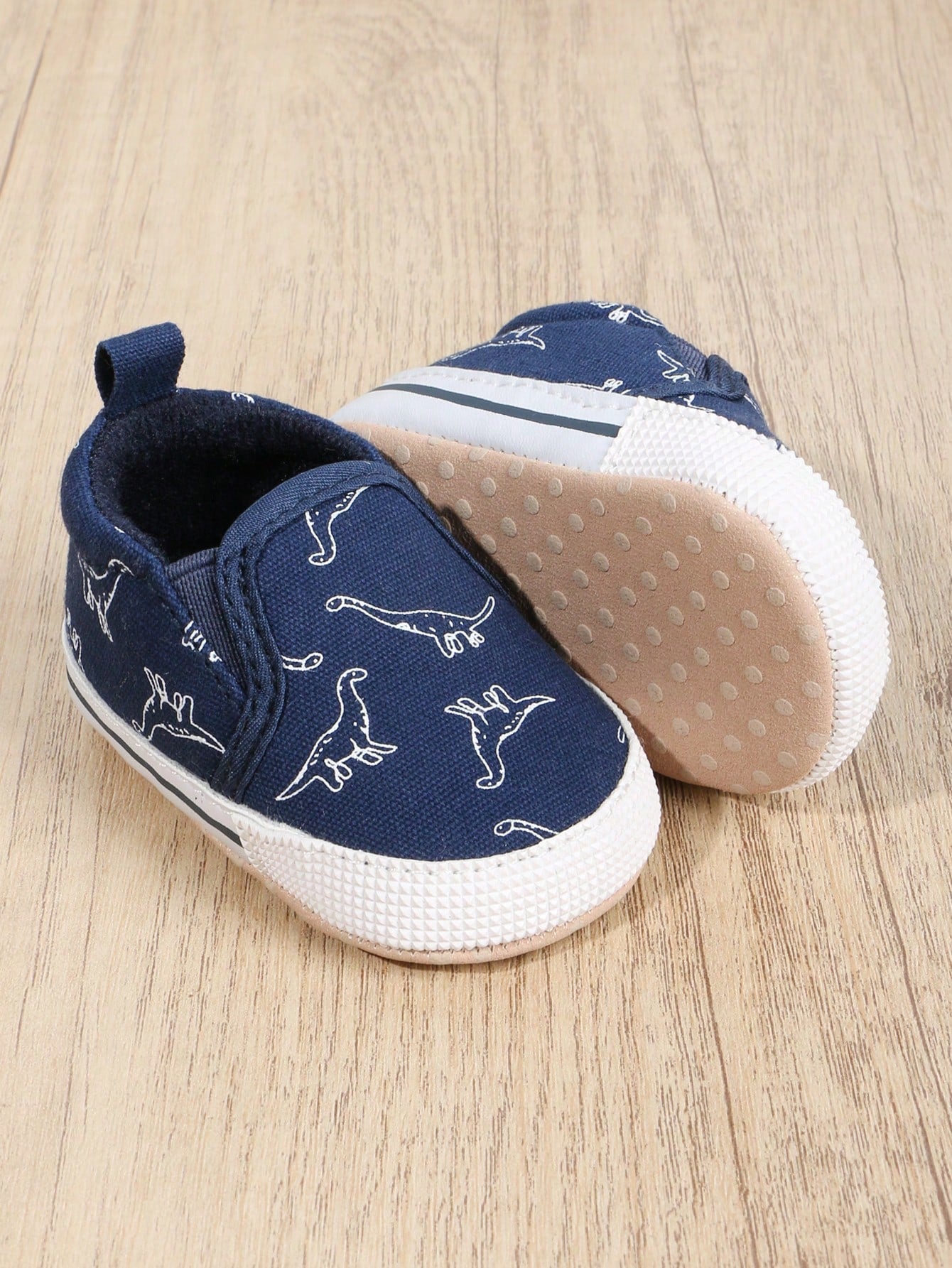 Dino splash canvas shoes