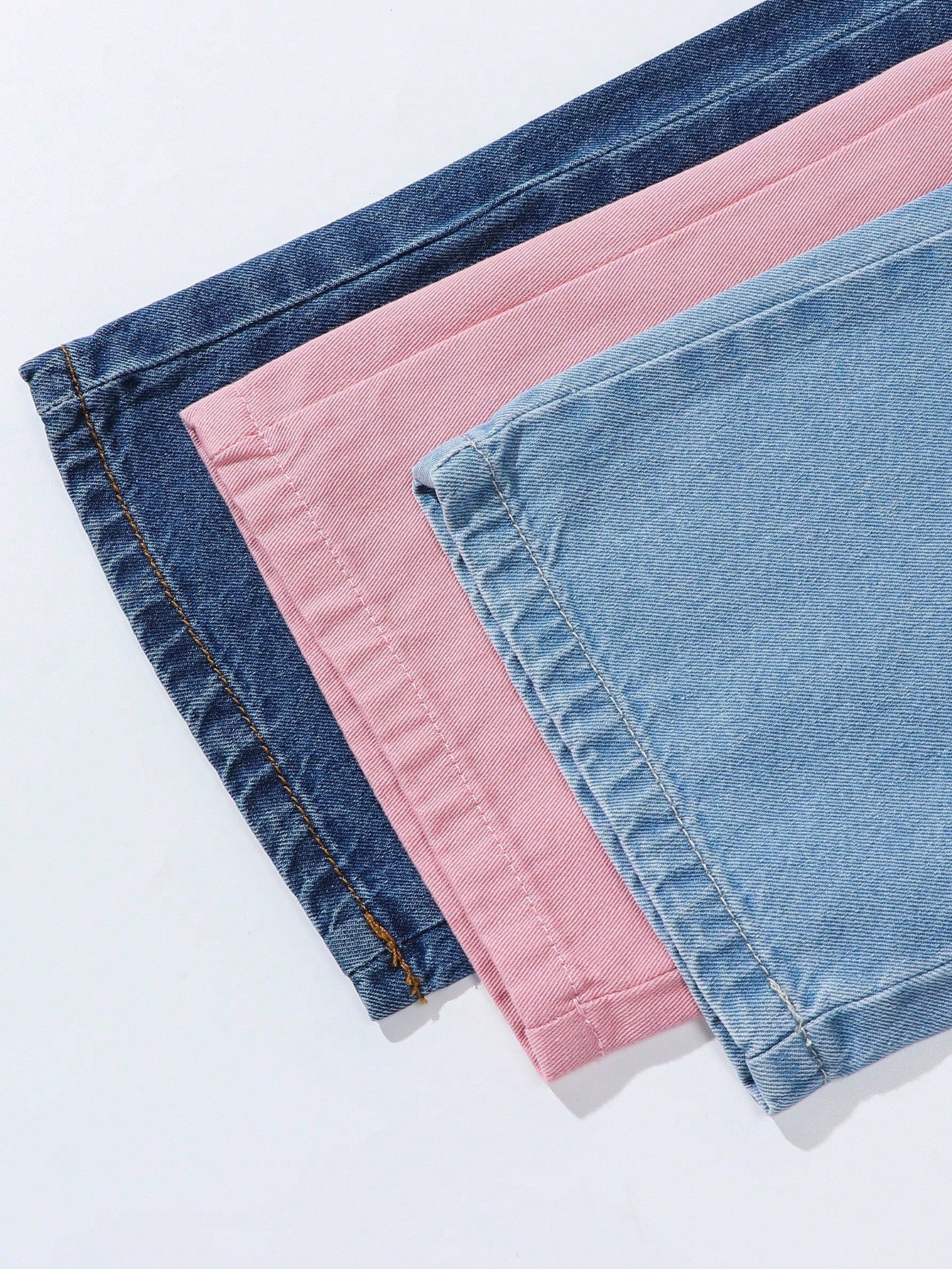 Basic casual wide leg denim [4Y -6Y]