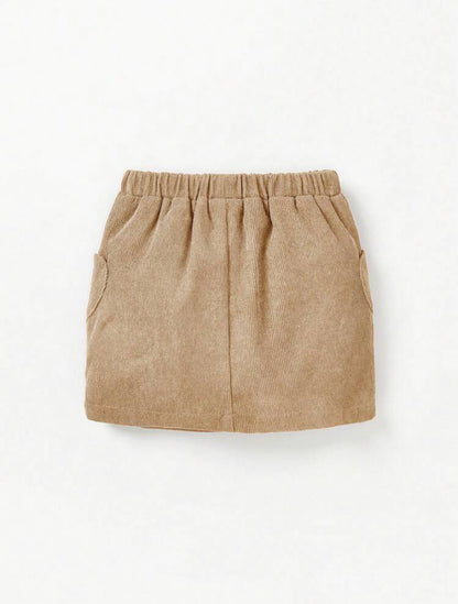 Corduroy heart skirt | 0-6M