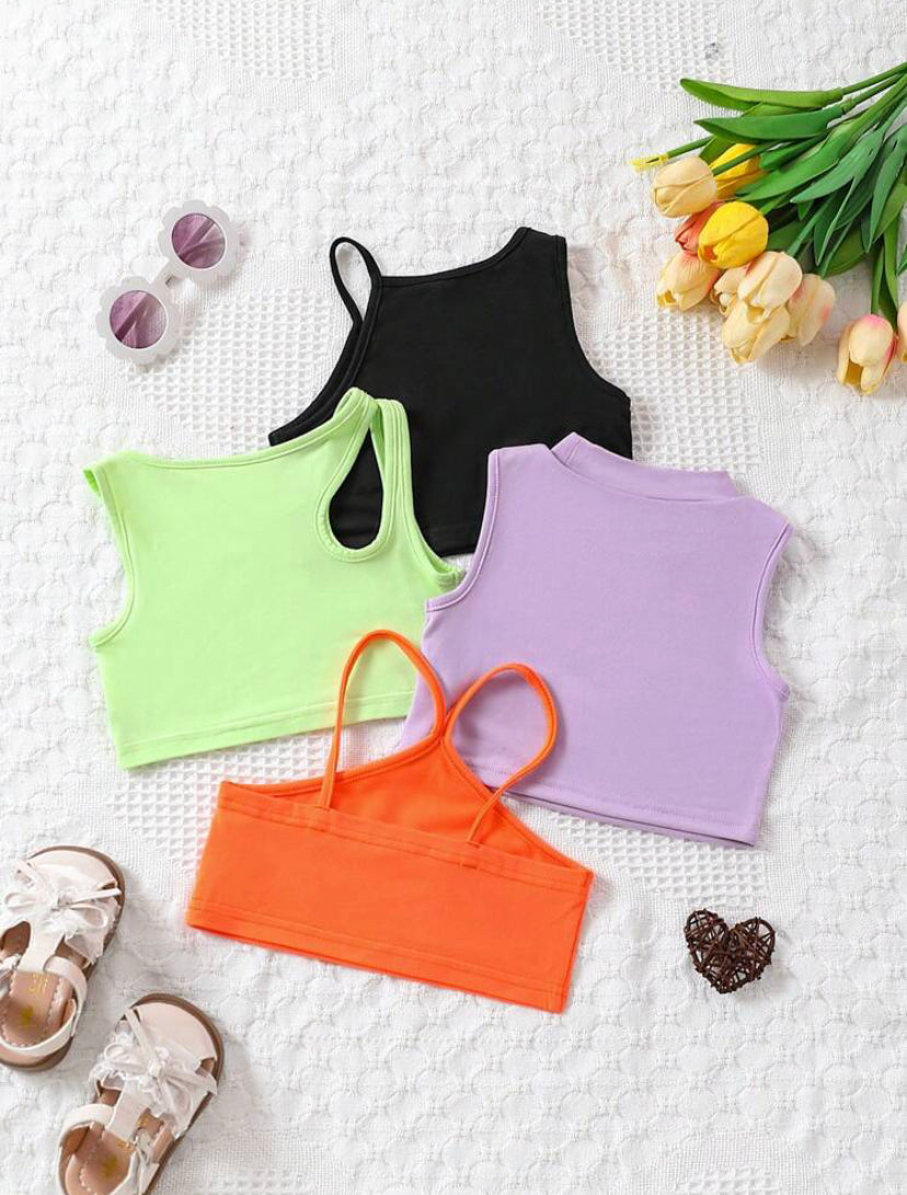 Girls summer crop top