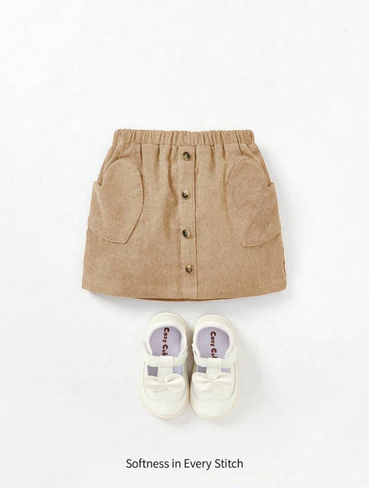 Corduroy heart skirt | 0-6M