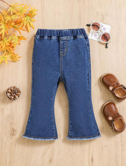 Blue Flare Leg Jean | 6M - 18M