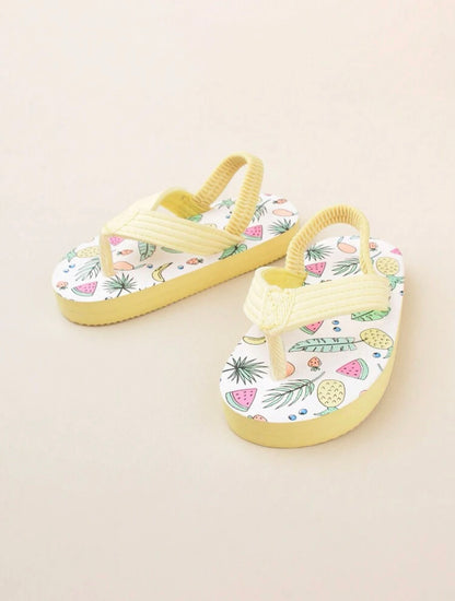 Fruit splash kids sandals