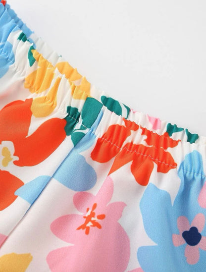Floral splash baby girl 2 pcs set | 3M - 24M