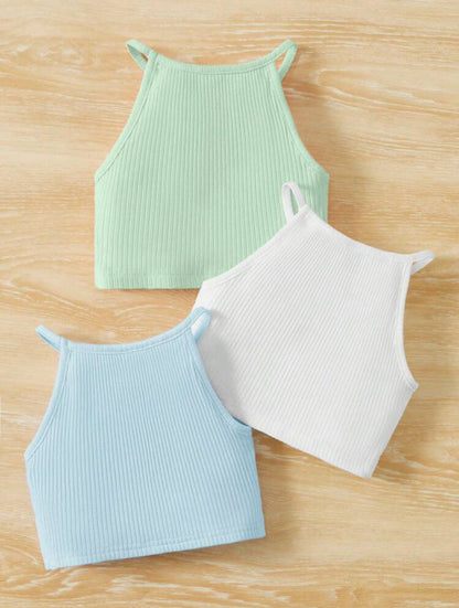 Baby Girls Blue Cami Top | 6M-3Y