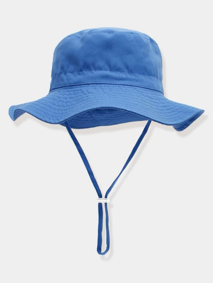 Royal Blue wide Brim hat