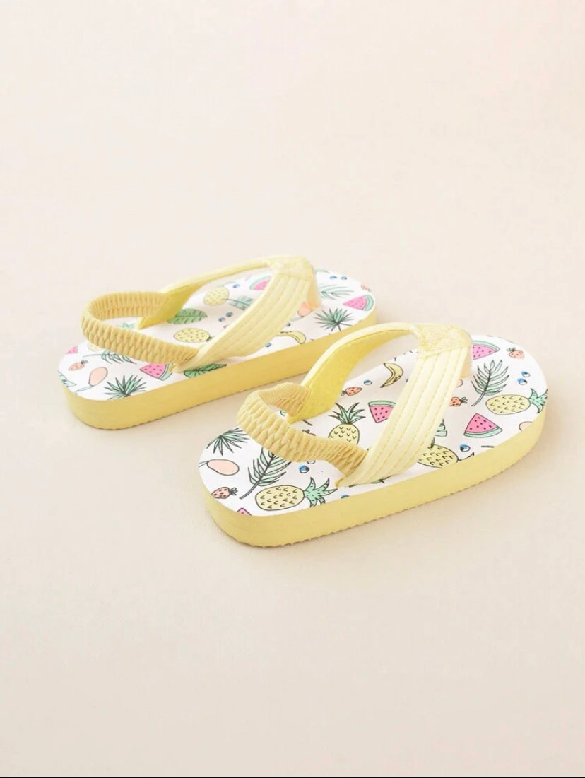 Fruit splash kids sandals