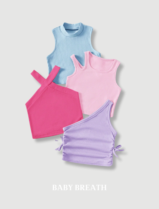 Pastel Breeze Tops| 4Y-7Y