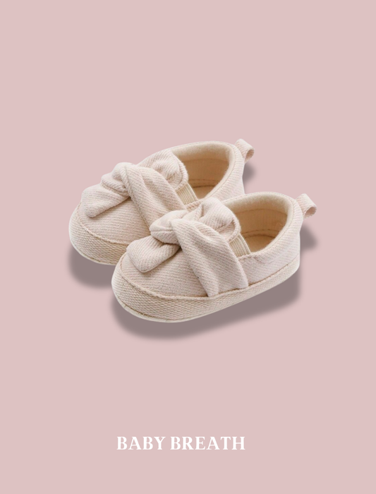 Soft Bow Baby Shoes