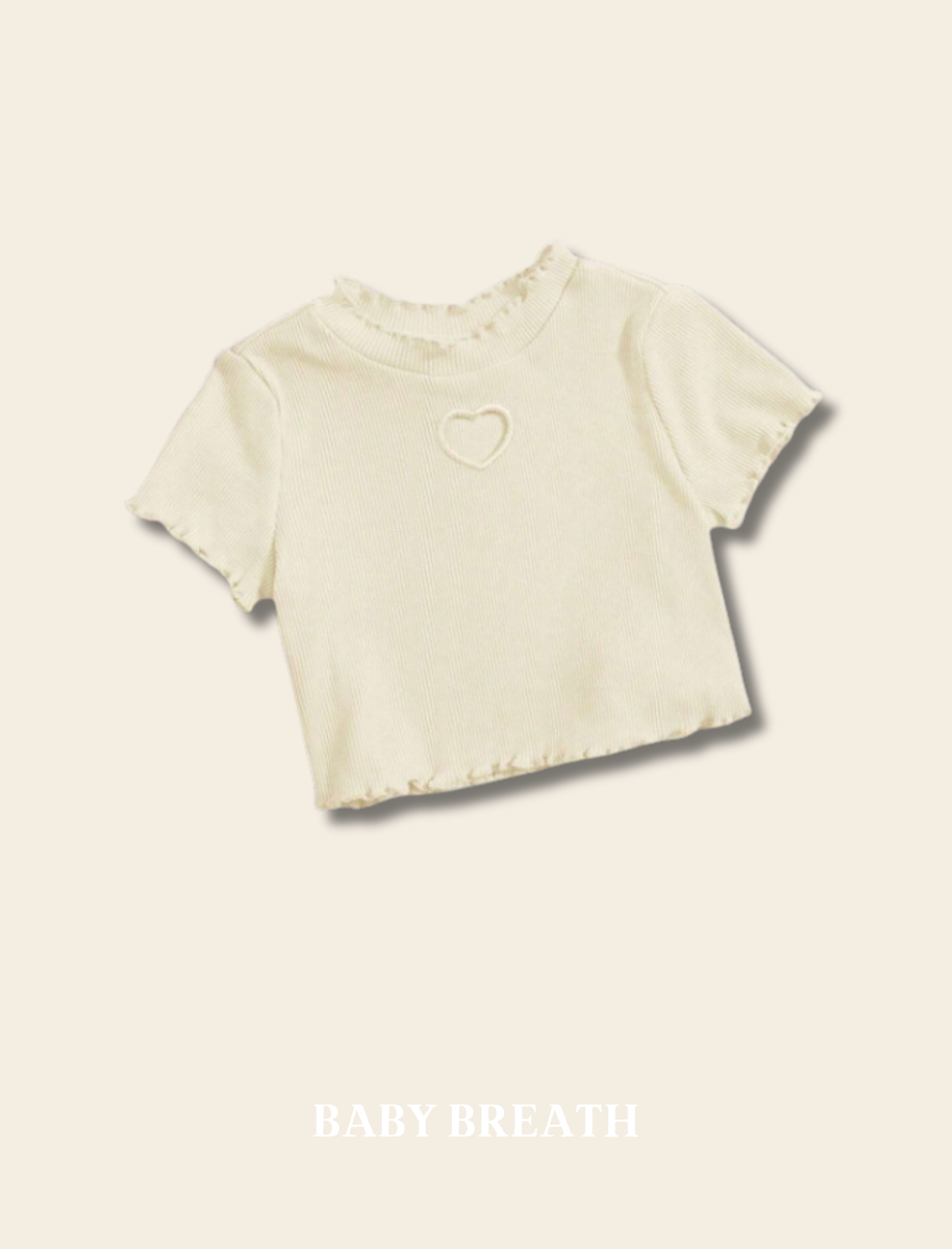 Heart Cut Out Top | 6M-3Y