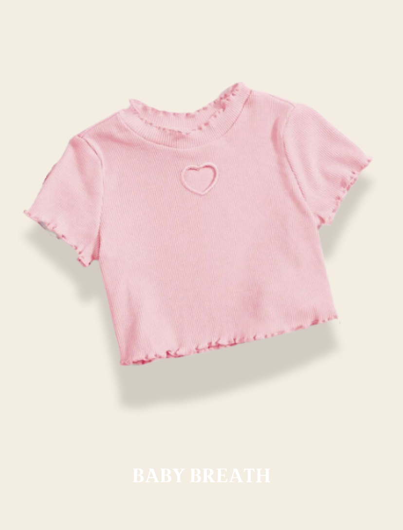 Heart Cut Out Top | 6M-3Y