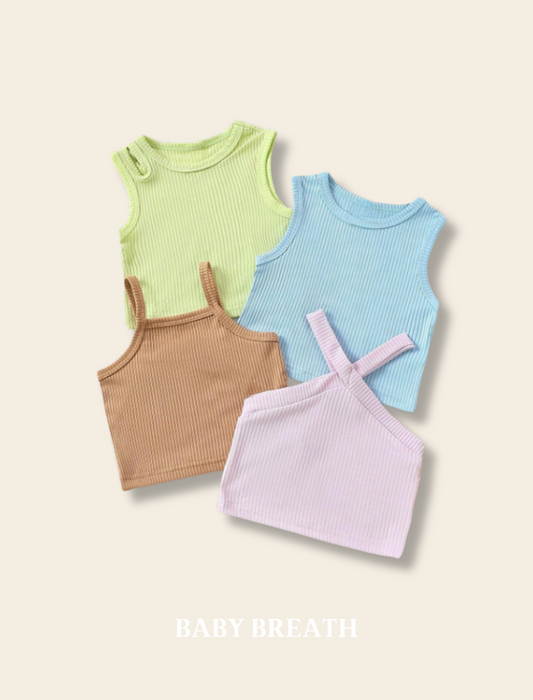 Little Ribbed Tops | 6M-3Y