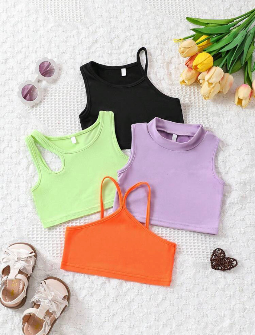 Girls summer crop top