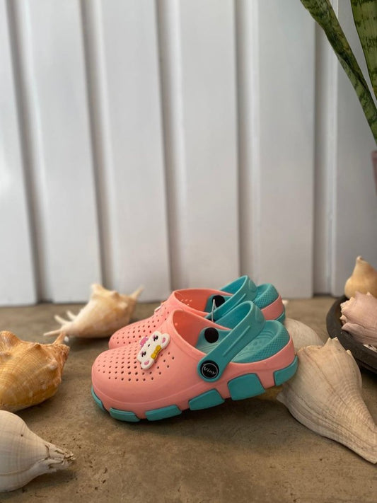 Pink Teddy Clogs