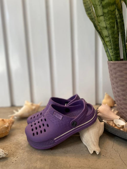 Purple Cute Clogs