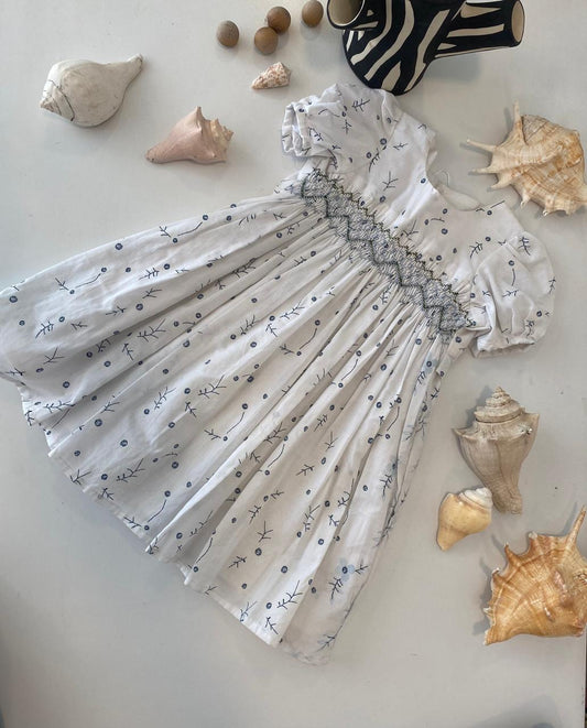 White Flowers Dress