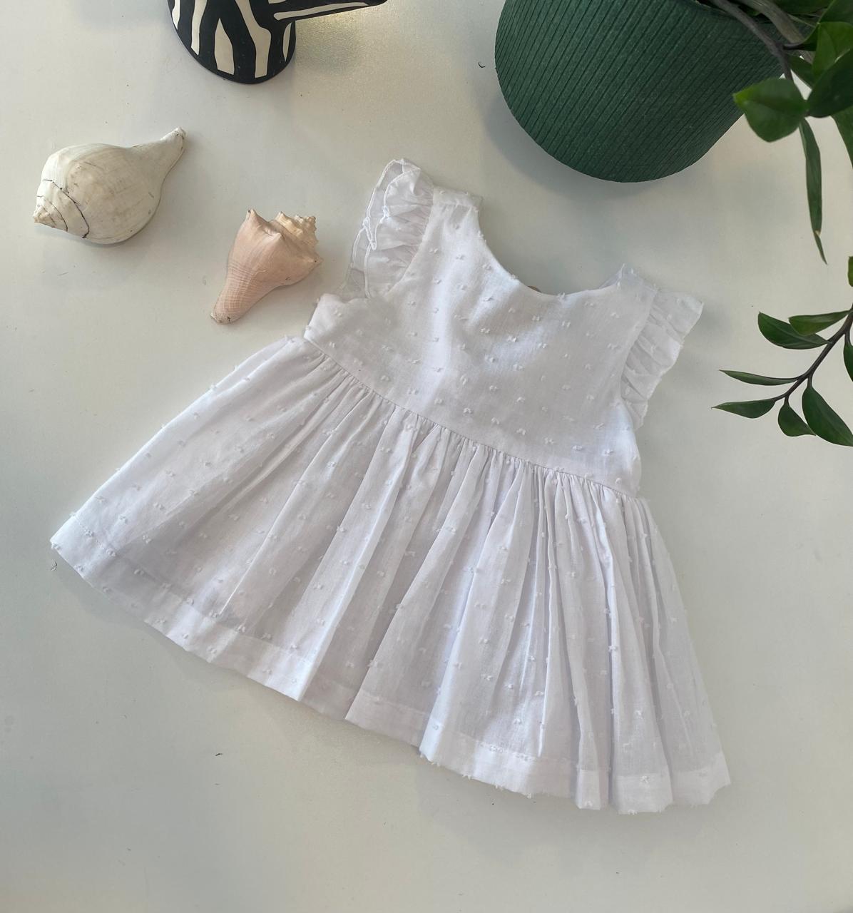 White Cotton Dress